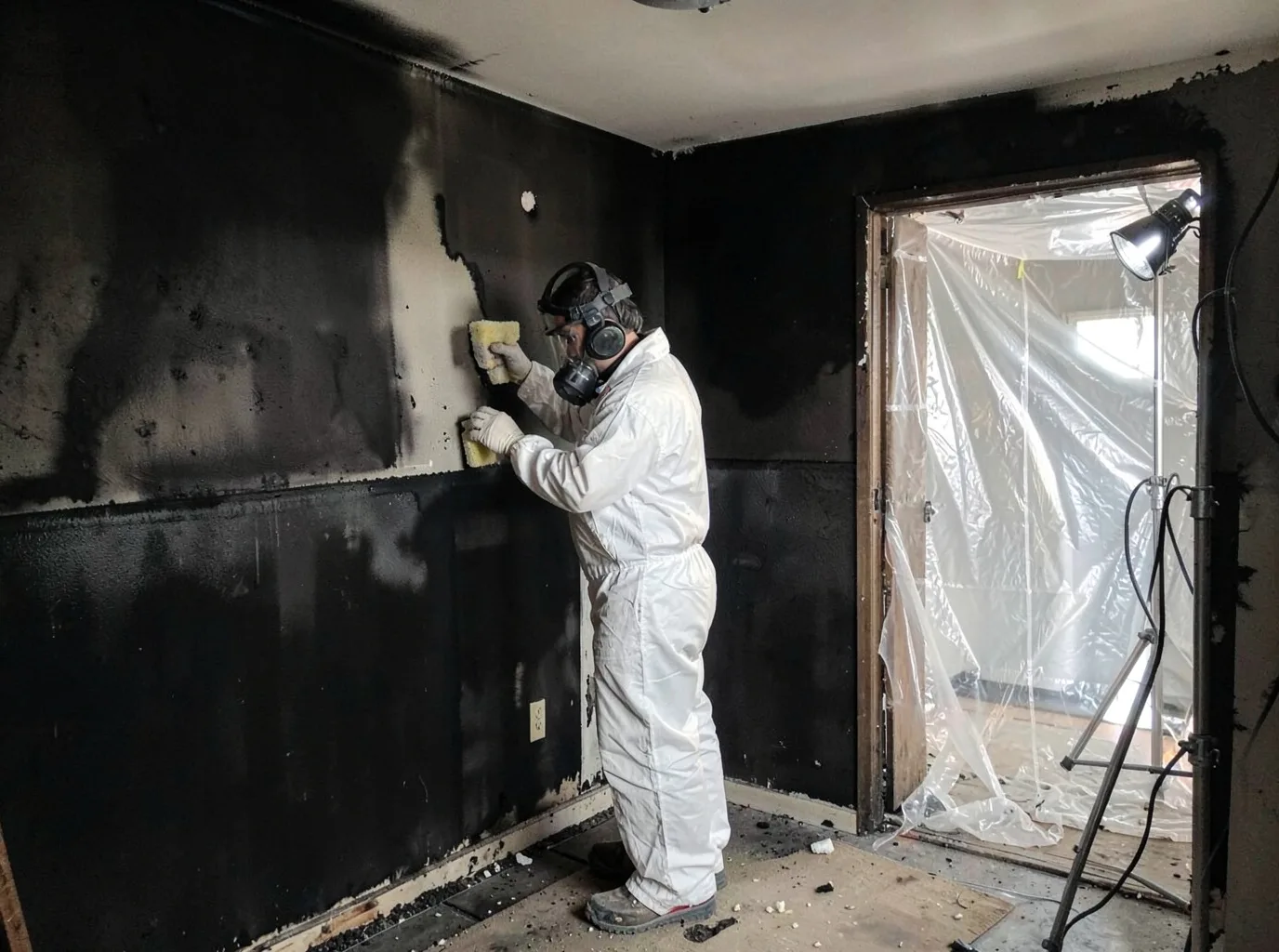 Fire Damage Restoration company in Elbing, KS
